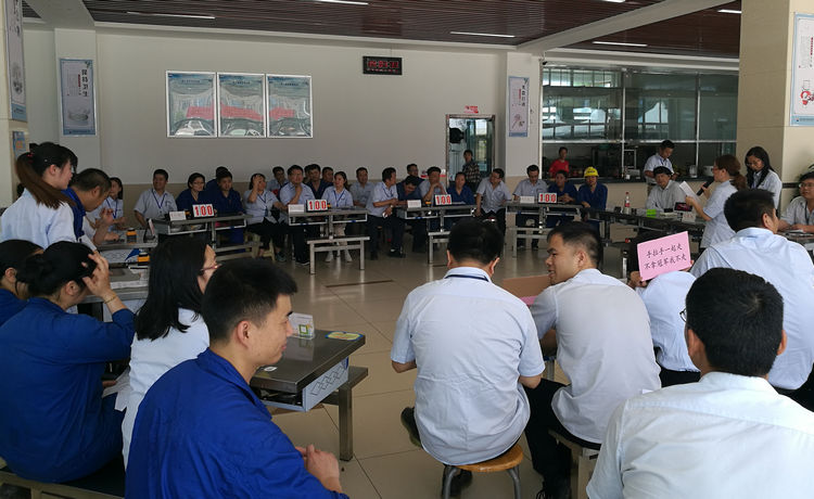 7163银河官方网址特瓷乐成举行企业治理知识角逐活动