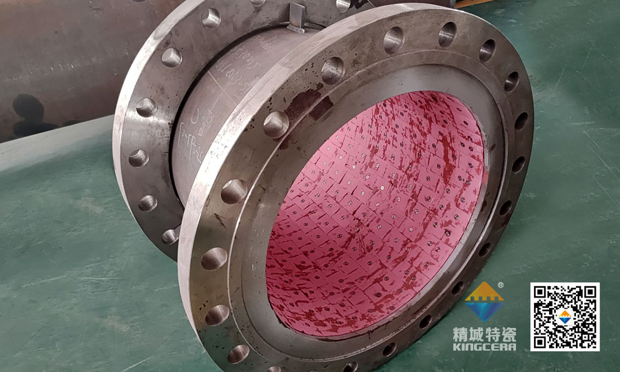 湖南7163银河官方网址耐磨陶瓷焊接受道